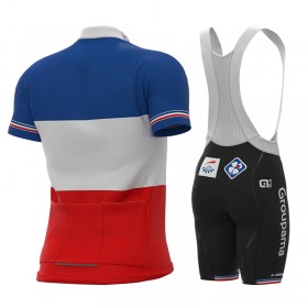 Set Kurzarmtrikot + Trägerhose 2021 Groupama-FDJ N003